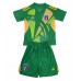 Maillot de foot Italie Gardien Extérieur vêtements enfant Europe 2024 Manches Courtes (+ pantalon court)
